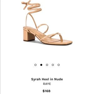 Raye the label Syrah heel